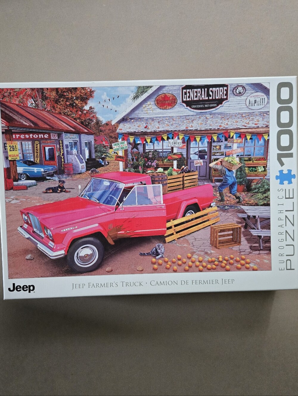 Eurographics "Jeep Farmer's Truck" 1000 Piece Puzzle